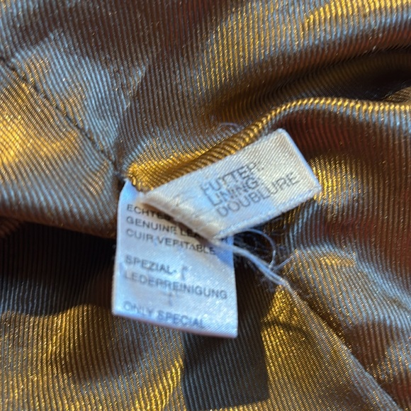 Vintage Leather Striwa BomberJacket Large Unisex - Picture 5 of 5